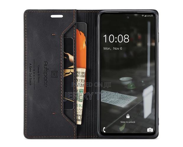 Samsung Galaxy A53 5G RFID Blocking Retro Flip Leather Walle - thumbnail 2