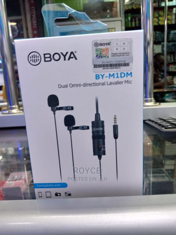 Boya Dual Lavalier Mic - main view