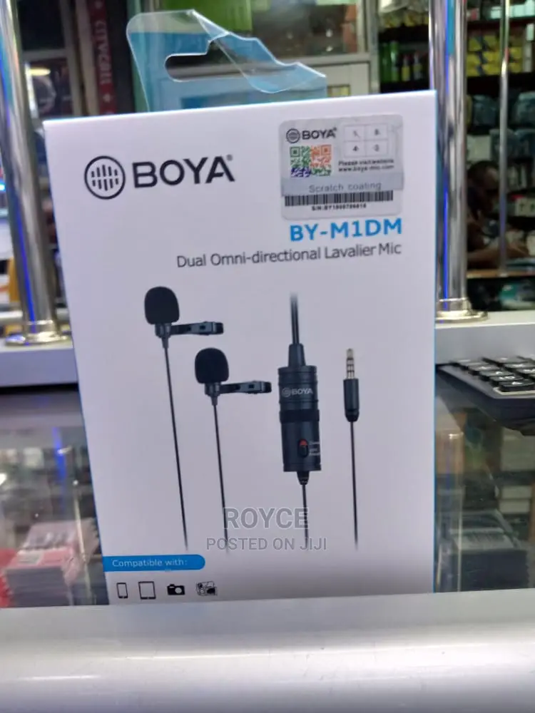 Boya Dual Lavalier Mic