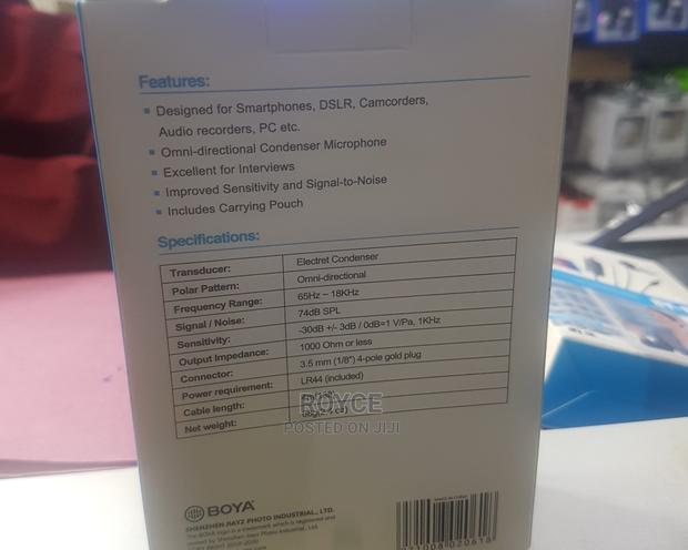 Boya Dual Lavalier Mic - thumbnail 2