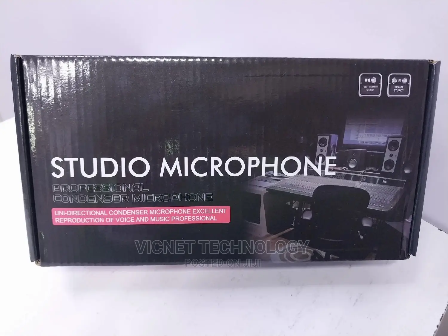 Codenser Studio Microphone With Echo, Mute and Volume Button