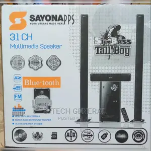 Sayona Woofer With Two Tall Boys