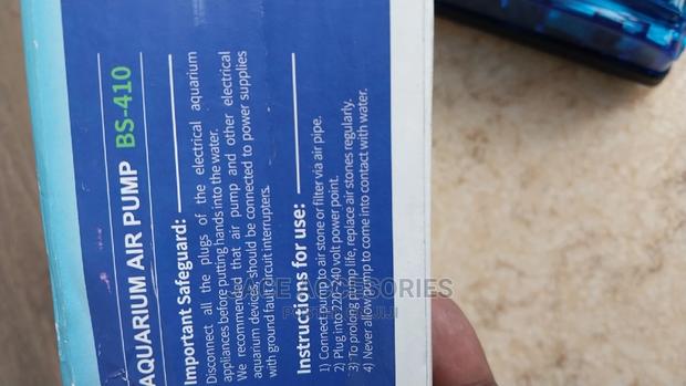 Acquarium Air Pump Double Nozzle Bs-410 - thumbnail 3