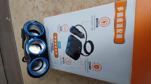 Car Adapter Spliter 120w 3 Way - thumbnail 3