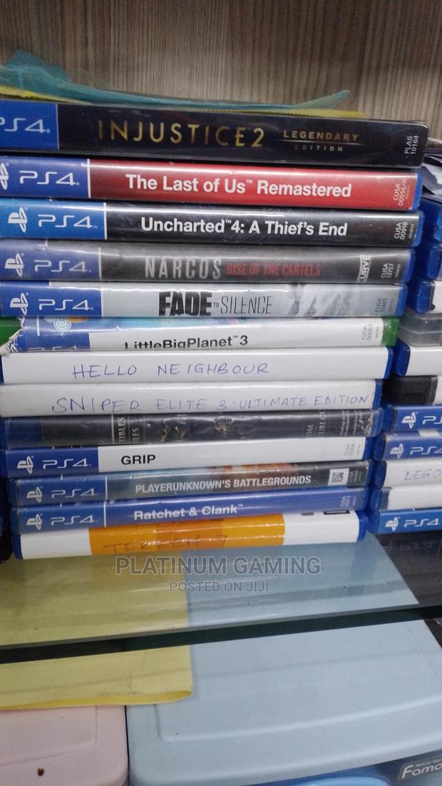 PS4 Used Games - main view