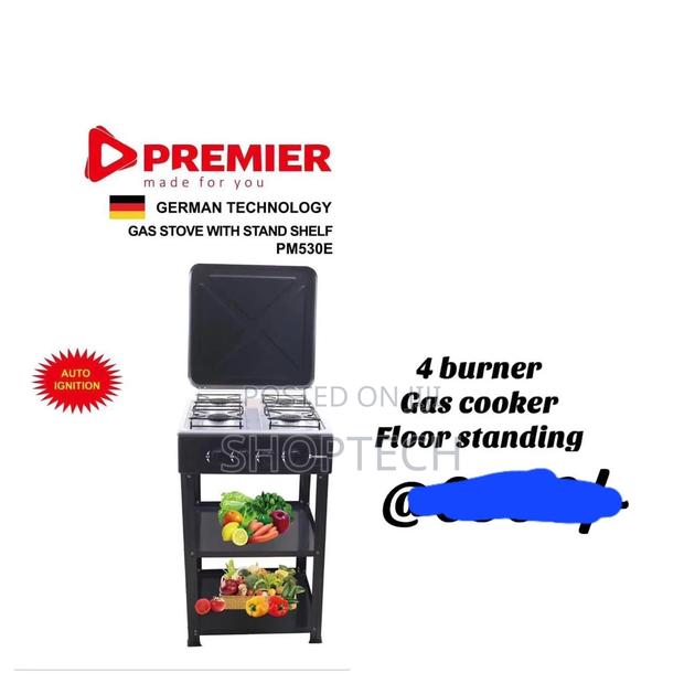 Premier 4burner Standing Cooker - main view
