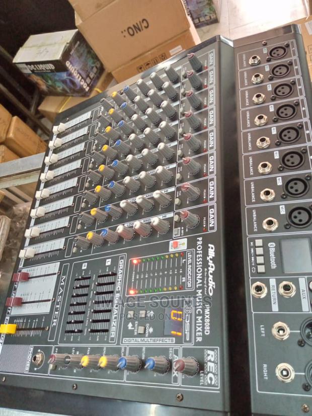 Powered Mixer 8channel-Pmx808 - main view