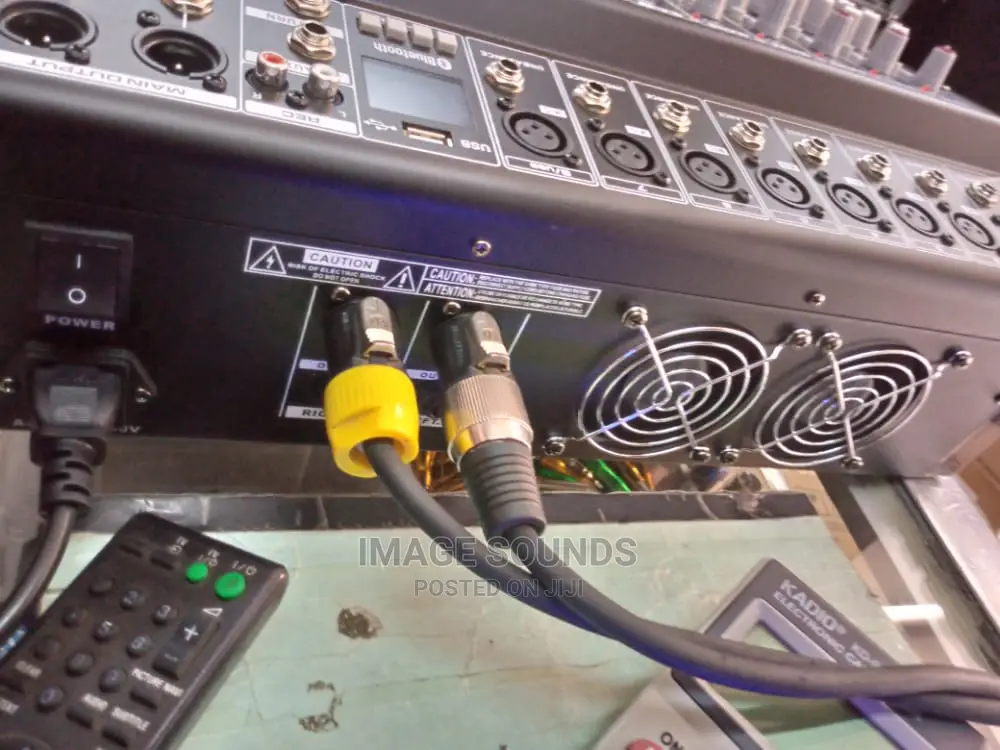 Powered Mixer 8channel-Pmx808