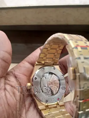 Audemars Piguet Royal Oak Black Dial Yellow Gold Automatic