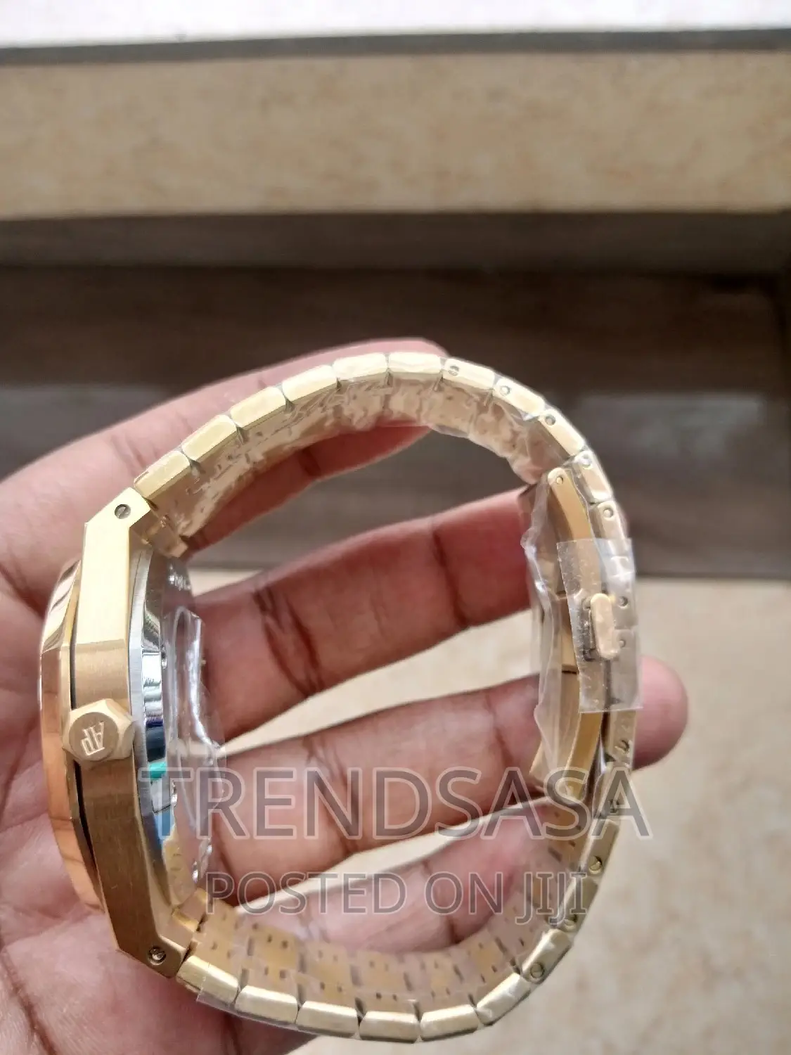 Audemars Piguet Royal Oak Black Dial Yellow Gold Automatic