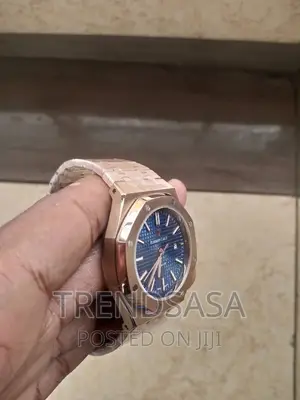 Audemars Piguet Royal Oak Blue Dial Rose Gold