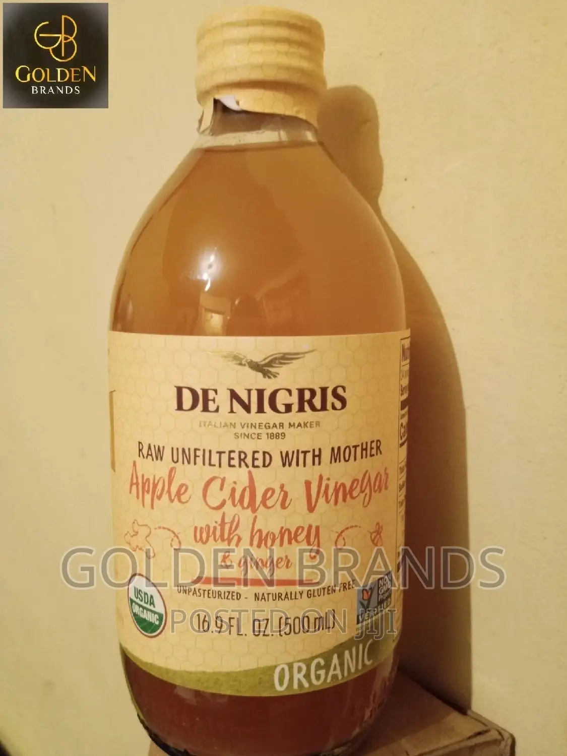 Apple Cider Vinegar Raw + Mother Unfiltered +Honey