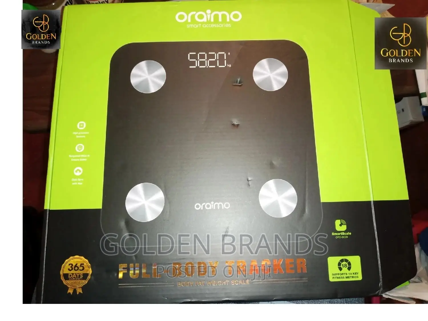 Oraimo Digital Scale Full Body Weight Tracker