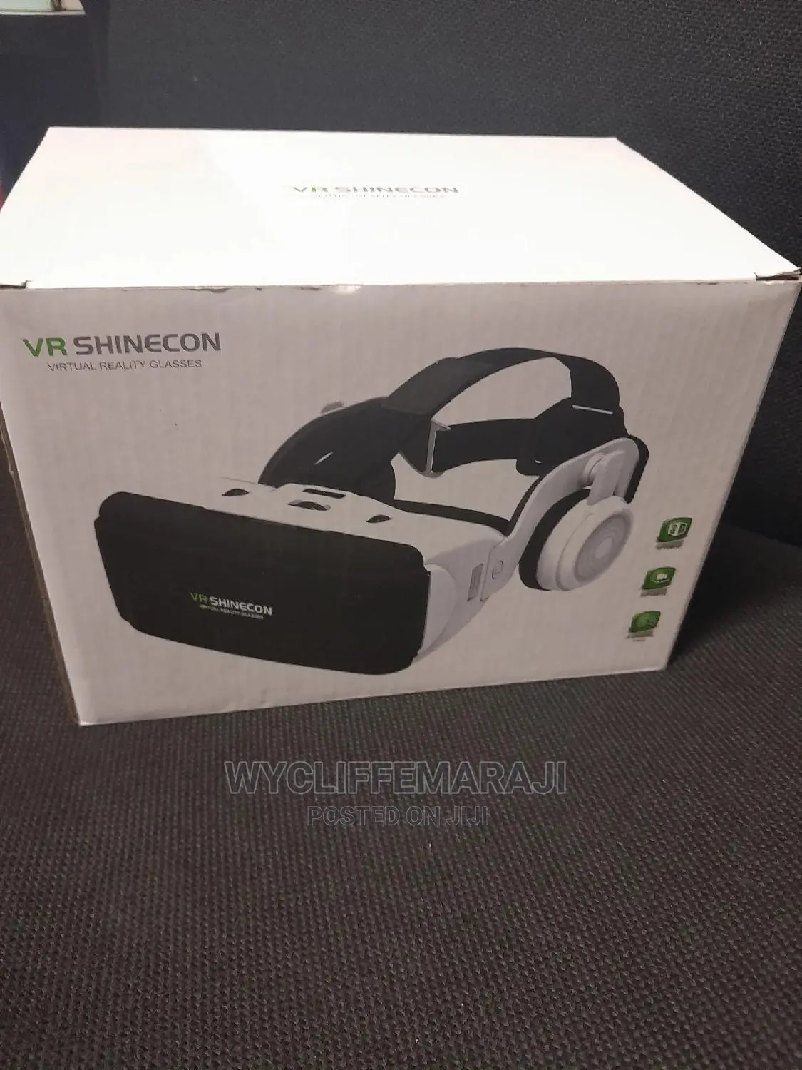 Vr Box Headset With Headphone and Remote