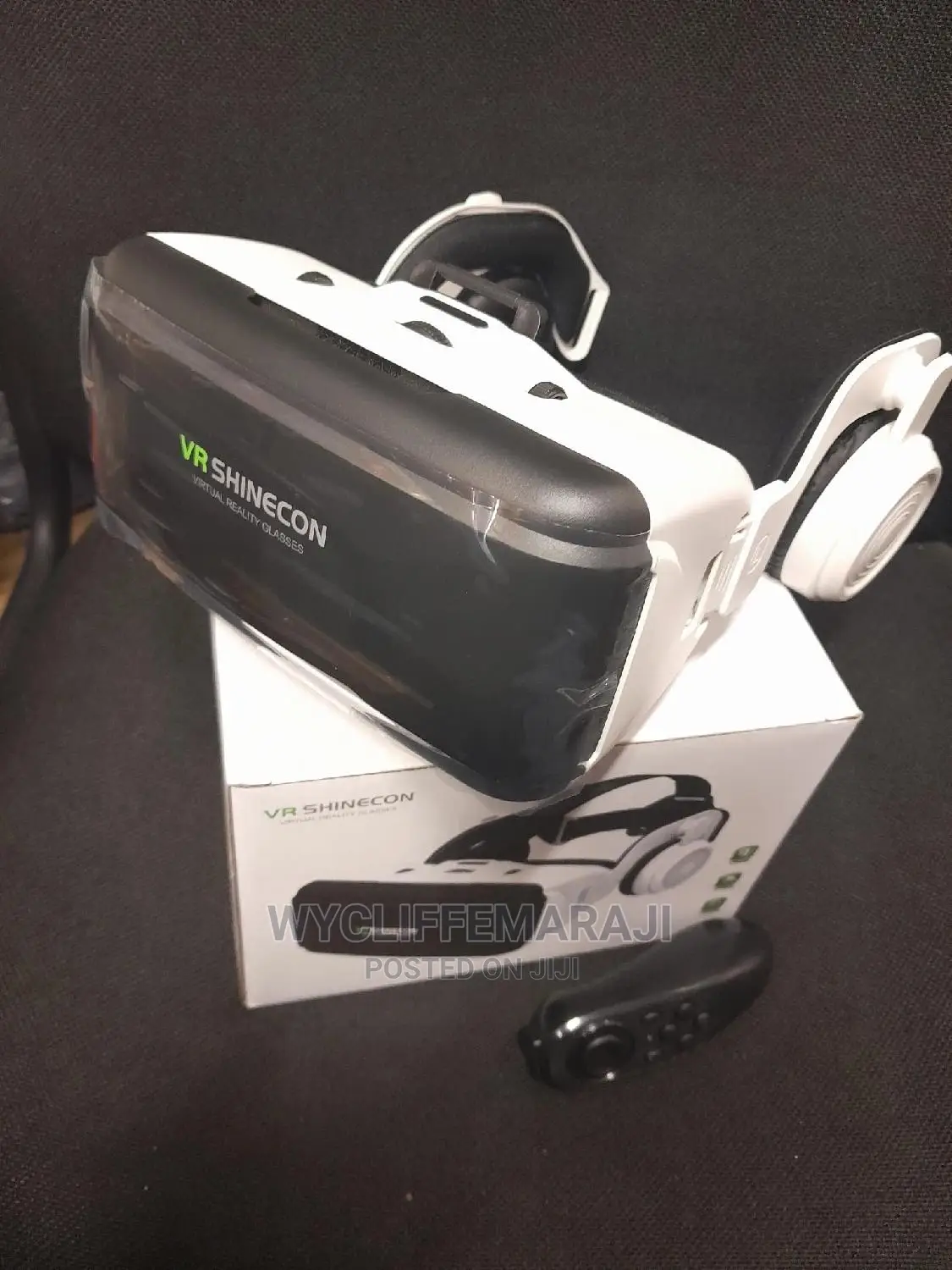 Vr Box Headset With Headphone and Remote