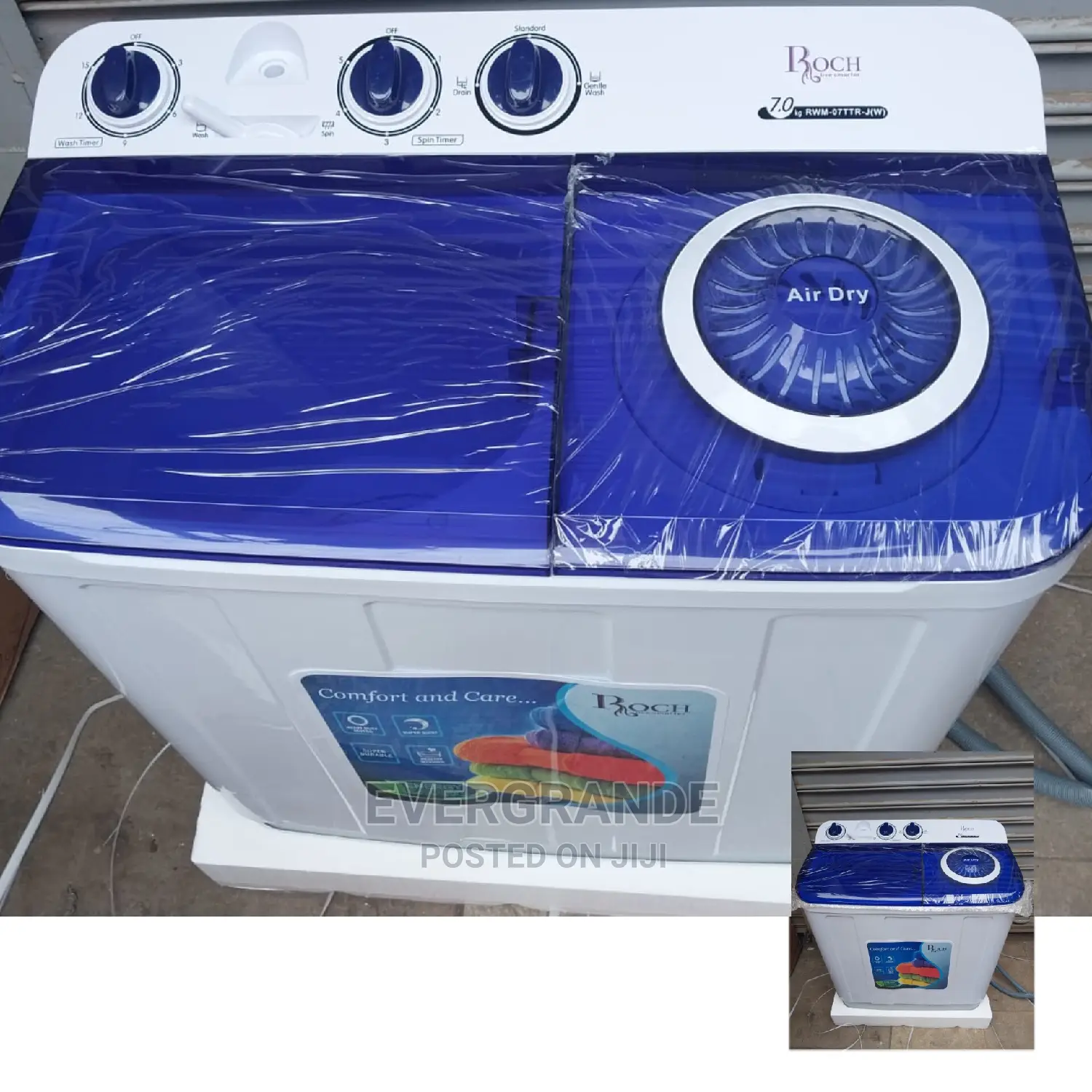 Brand New Roch Washing Machine Twin Tub