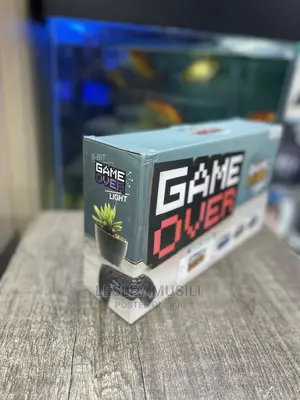 Game Over 8 Bit Pixel Light