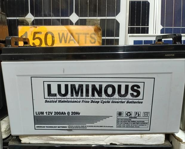 Luminous 200ah