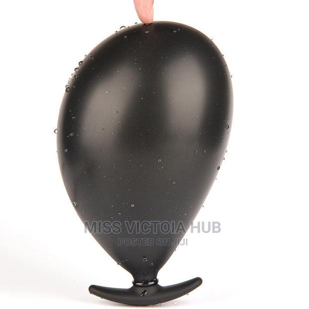 Super Large Inflatable Anal Plug Dildo Pump Anal Dilator - thumbnail 4