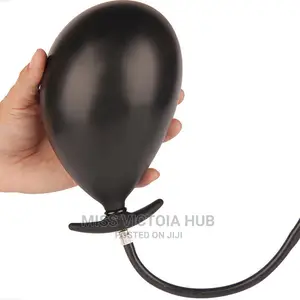 Super Large Inflatable Anal Plug Dildo Pump Anal Dilator