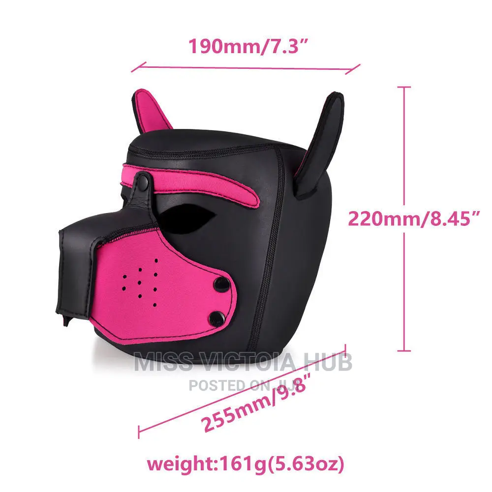 Sm Leather Cosplay Puppy Headgear Role Play