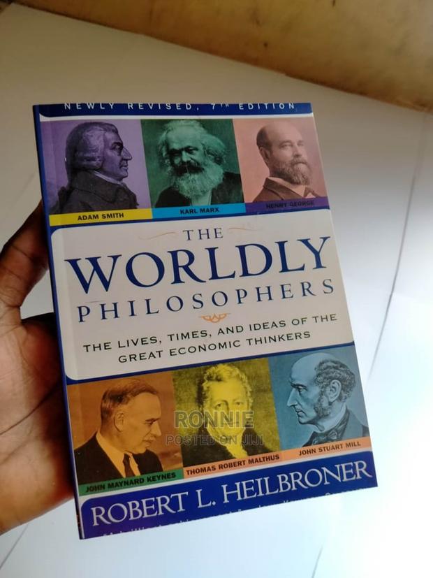 The Worldly Philosophers Book by Robert L. Heilbroner