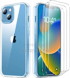 iPhone 14 Case/iPhone 13 Case, With 3 Pack Tempered Glass S - thumbnail 2