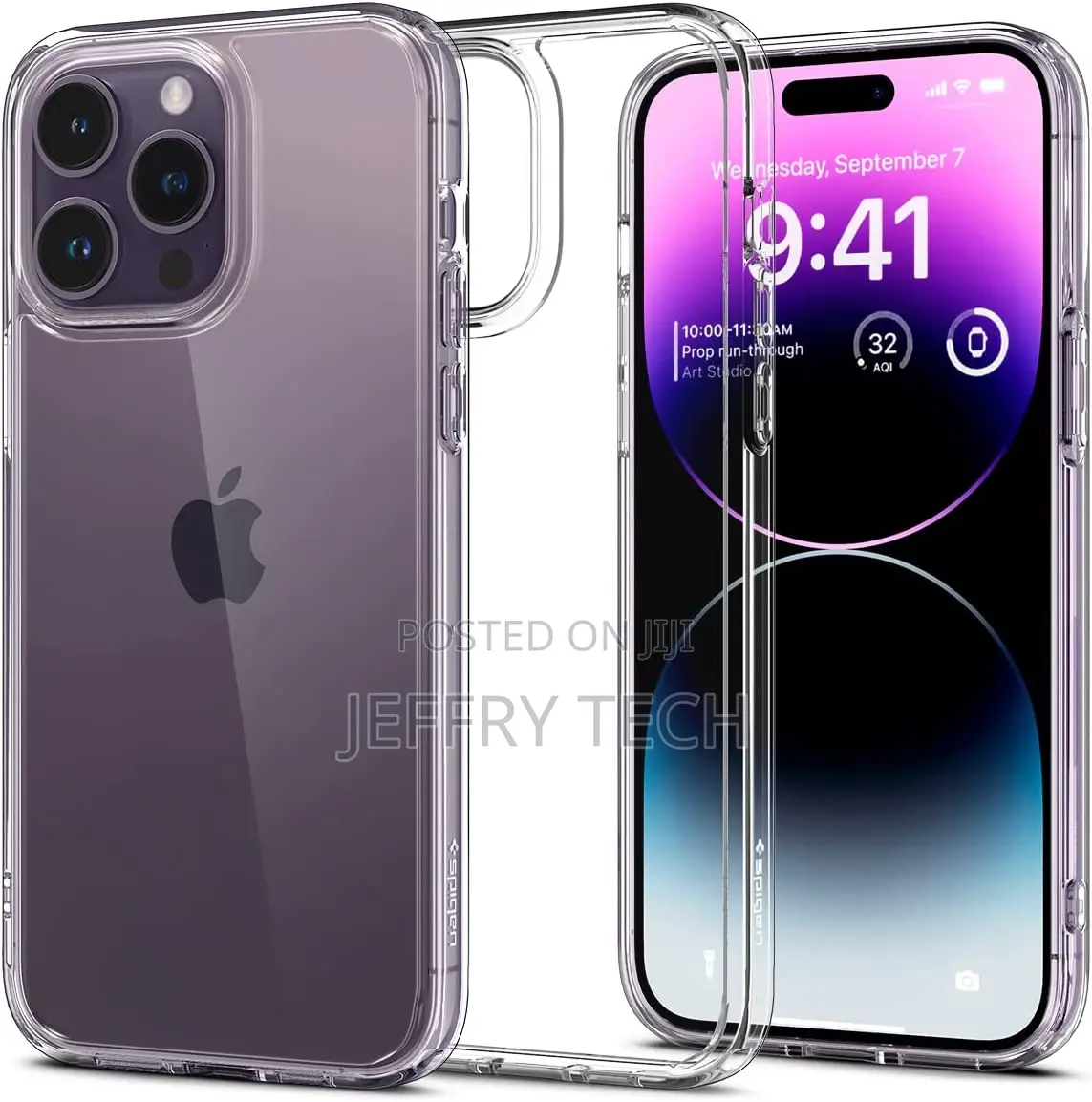 Designed for iPhone 14 Pro Max Case (2022) - Crystal Clear