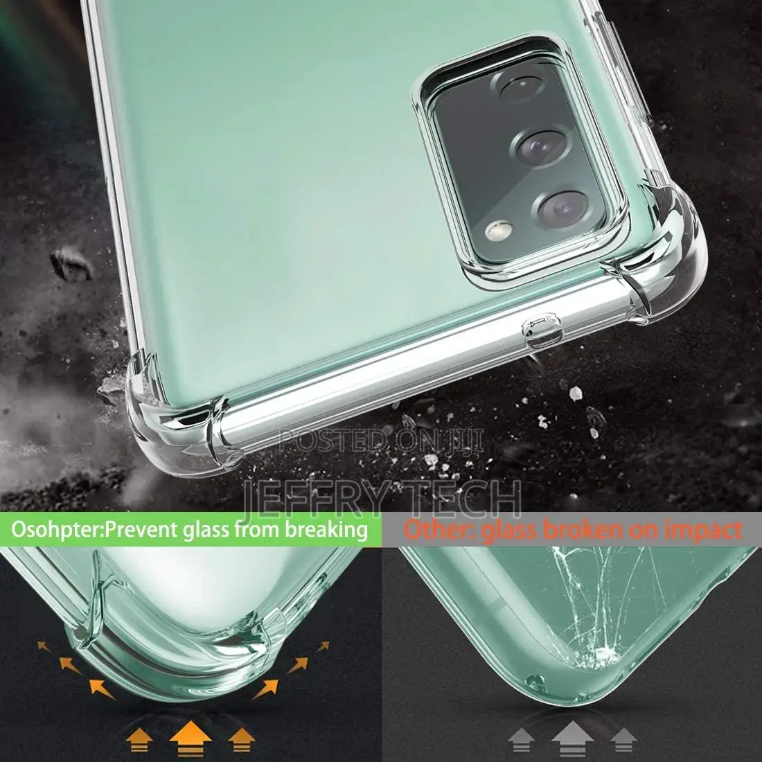 Galaxy S20 FE 5G Case Clear Transparent Reinforced Corners T