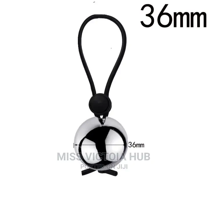 Adjustable Cock Ring Training Dumbbell Balls Vibrator