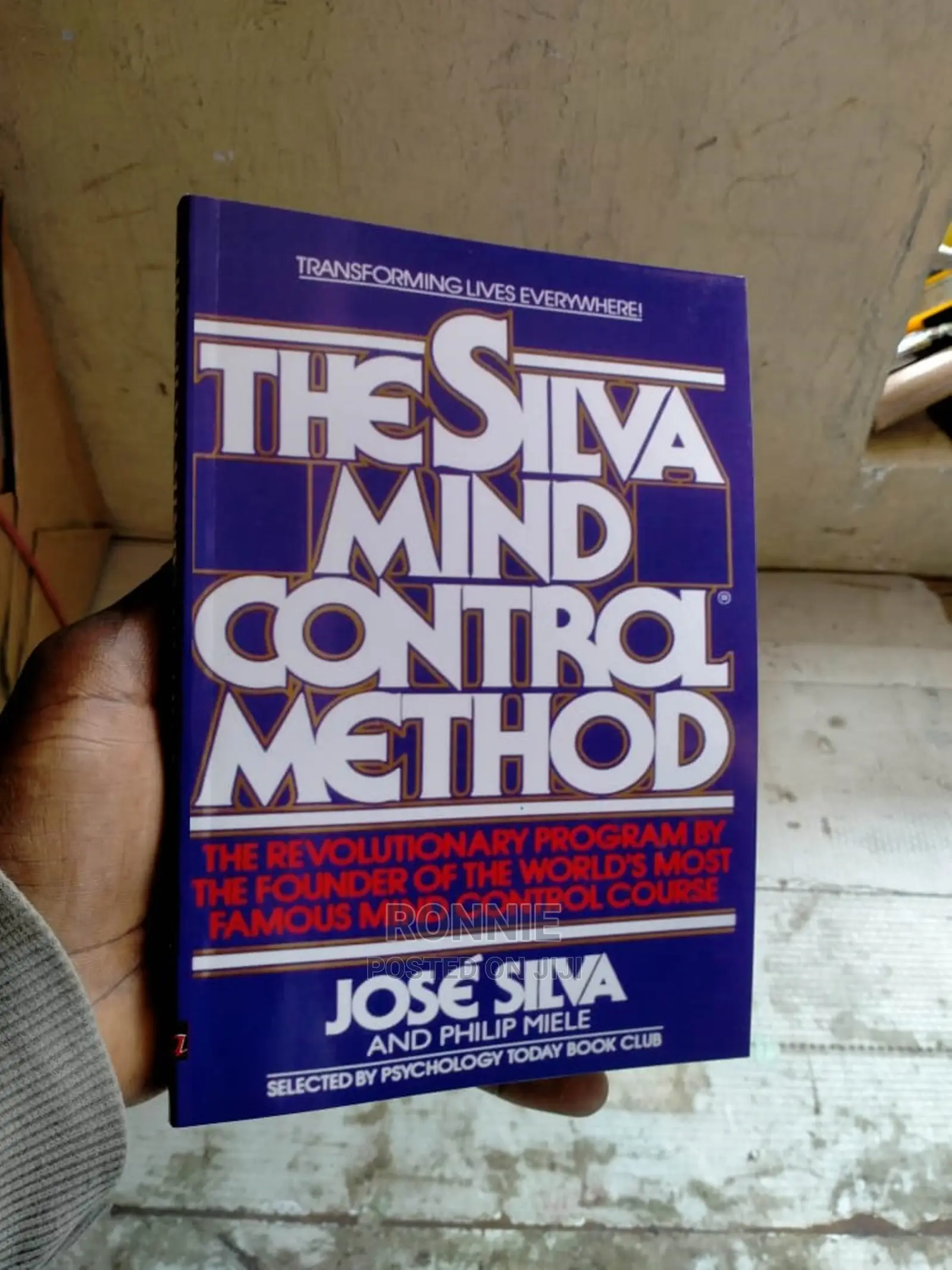 The Silva Mind Control Method Book by Jose Silva