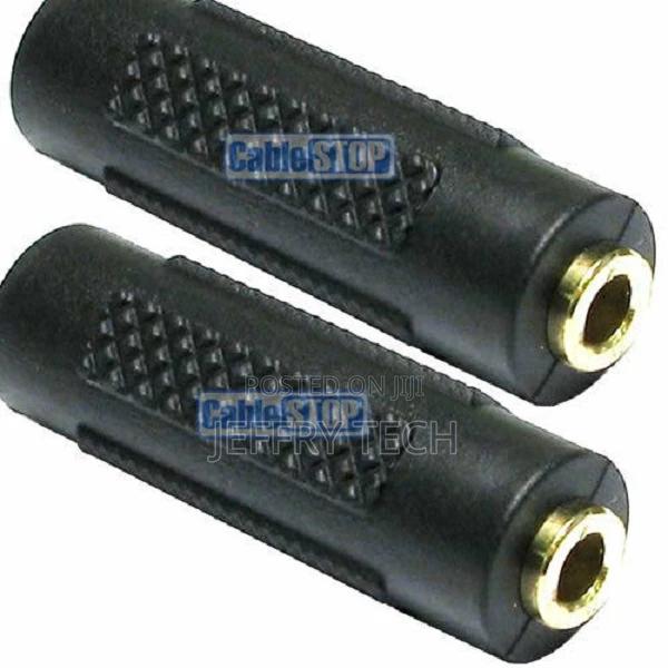 3.5mm AUX Stereo Coupler Female Jack Socket Headphone Cable