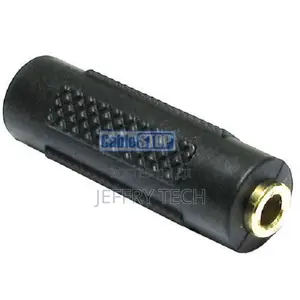 3.5mm AUX Stereo Coupler Female Jack Socket Headphone Cable
