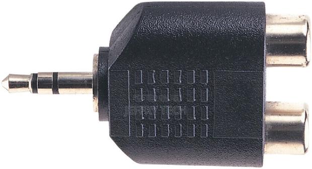 3.5mm Male to RCA Female Stereo Adapter for Audio Applicatio
