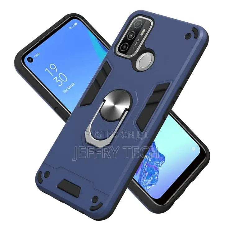 OPPO A32 2020 / A53 / A33 2020 Armour Series PC Ring Holder