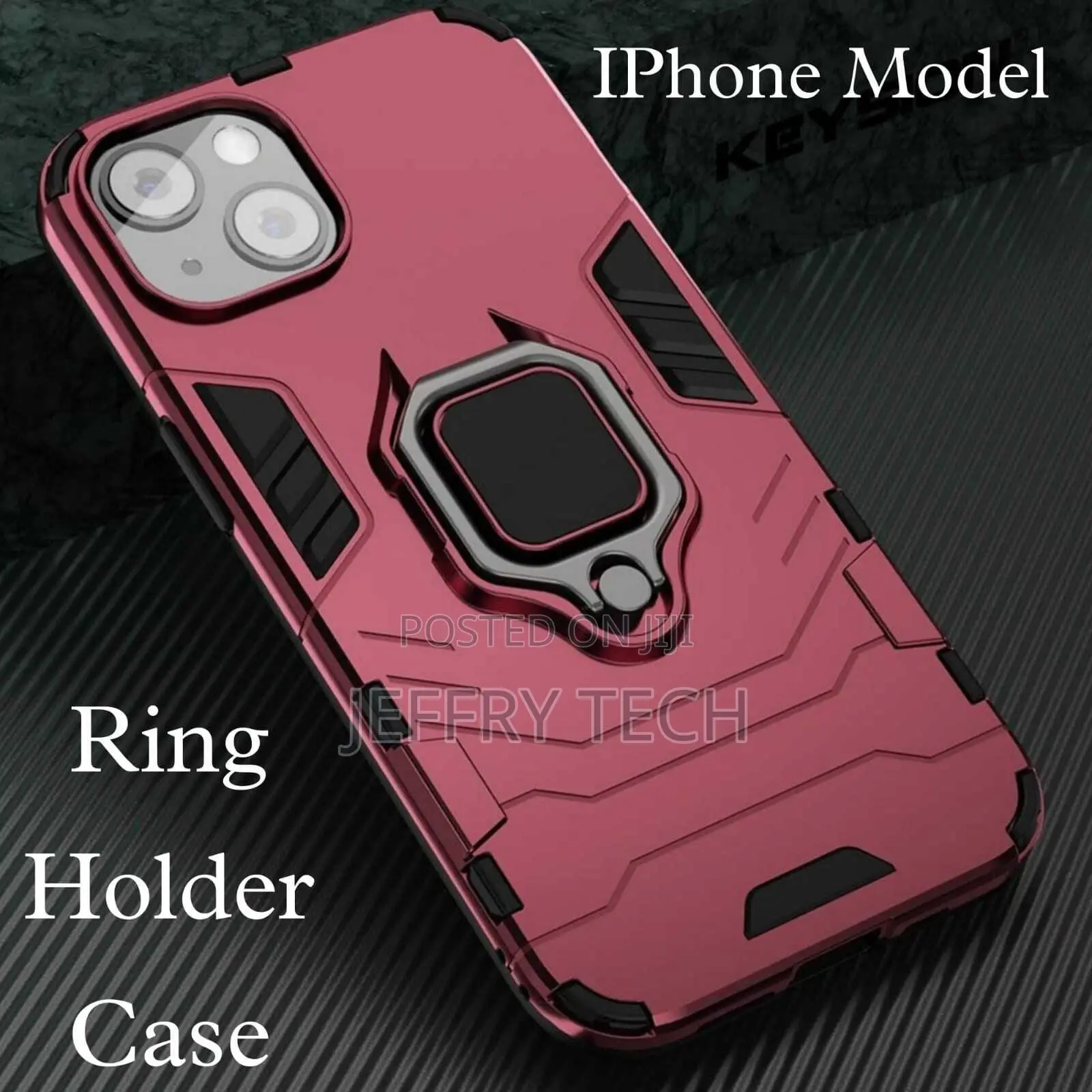 iPhone 13 Pro Max Ring Holder/Stand Case
