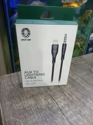 Green Lion Aux to Lighting Cable 1.2m