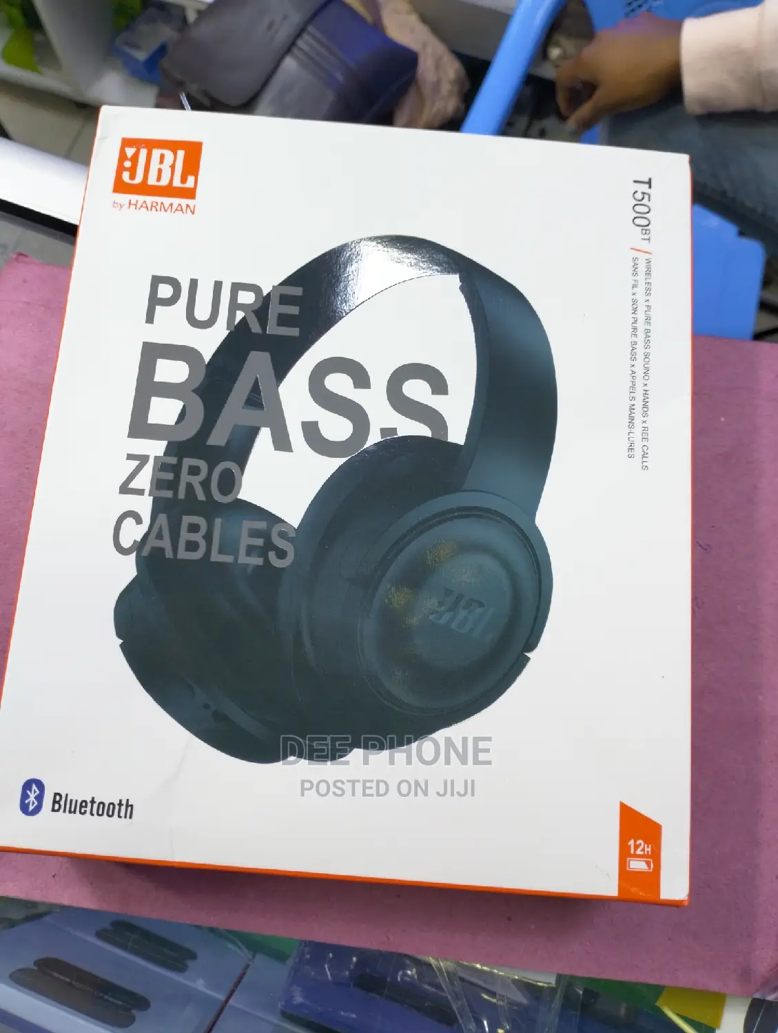 JBL T500 Bt Pure Bass