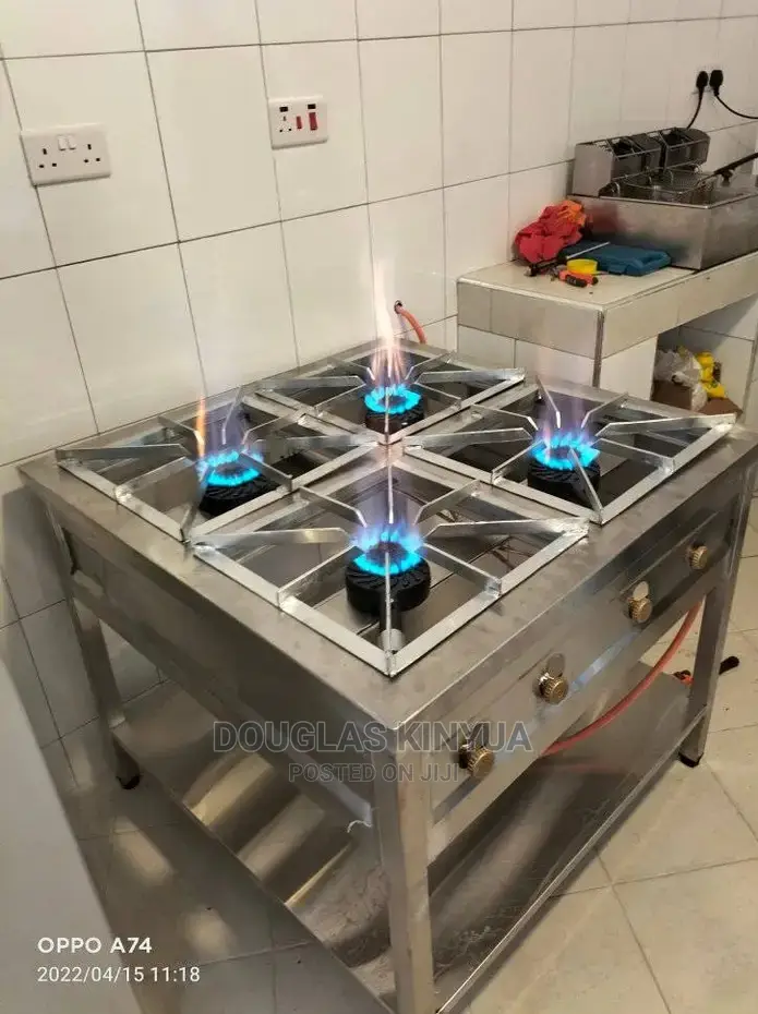 Gas Cooker Stainless Steel High Pressure