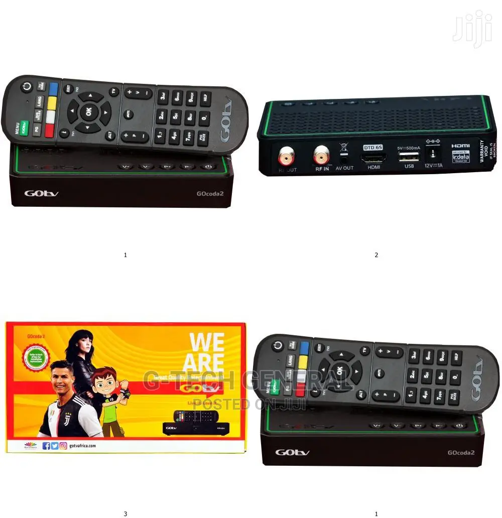 Brand New Gotv Decoder With One Month Free Subscription
