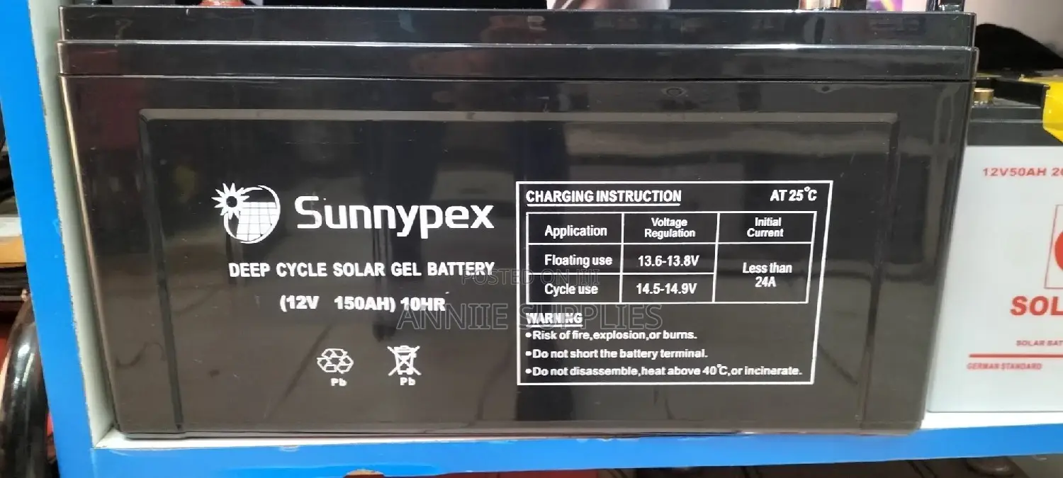 Sunnypex 150ah/10hrs
