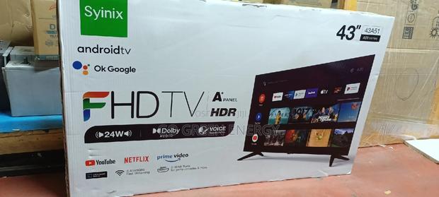 Syinix Tv 43" Flameless Android - main view