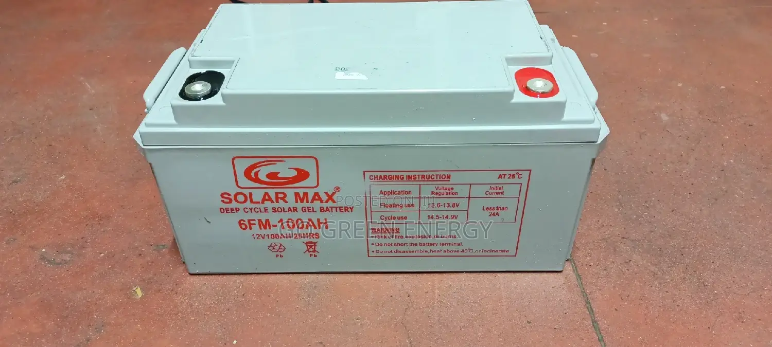 Solar Max 100ah Solar Battery