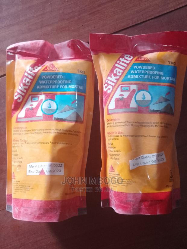 Sikalite Powdered Waterproofing Admixture for Mortar .