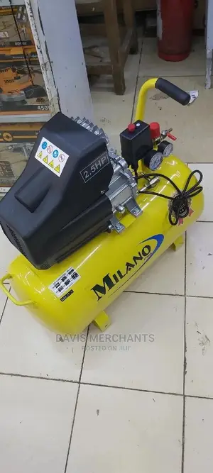 Air Compressor Make Milano Italy With 50L Capacity