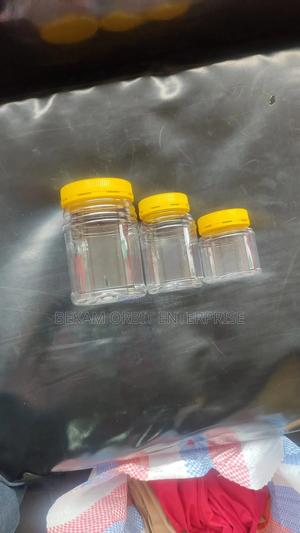 Different Sizes Honey Jars Made of Plastic - main view