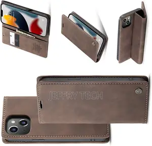Caseme for iPhone 13 Wallet Case, Luxury Magnetic Stand, Car