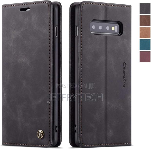 Samsung Galaxy S10 Wallet Case, Magnetic Stand Flip Protecti
