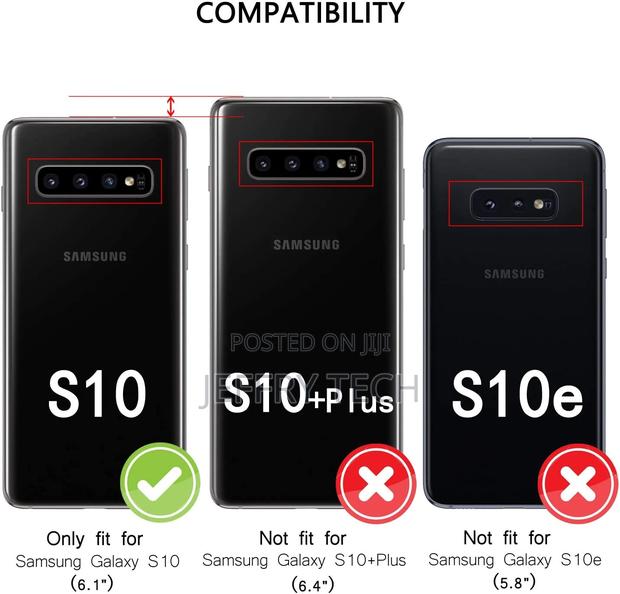 Samsung Galaxy S10 Wallet Case, Magnetic Stand Flip Protecti - thumbnail 2
