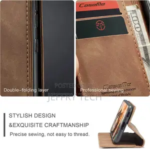 Wallet Case for Samsung Galaxy S21 FE 5G, Premium PU Leather